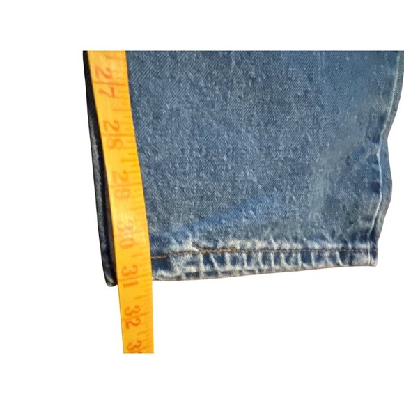 Vintage 90s Levis 560 Loose Fit Tapered Leg Jeans W38 L30 Mens Blue Denim - Picture 5 of 8